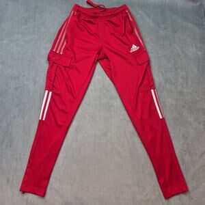 Women's Adidas Primegreen Red Tiro 21 Soccer Track Pants Size S Style HC7722